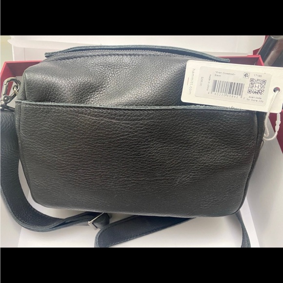 -Hammitt Evan Crossbody - Black with Gunmetal - Picture 3 of 7